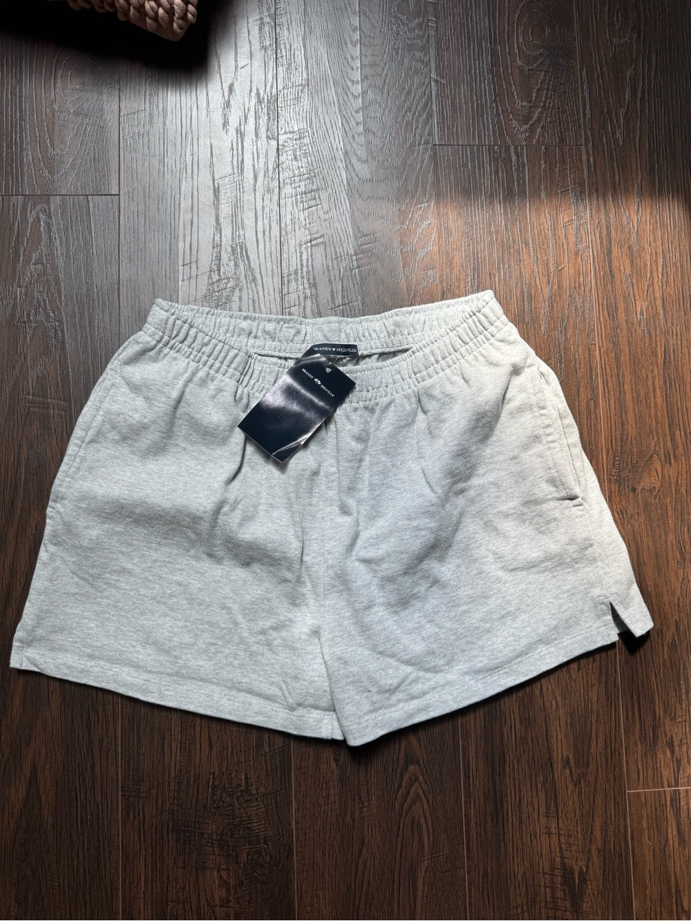 Brandy Melville Light Gray Athletic Shorts